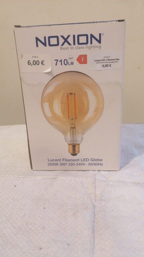 Ampoule LED Géante E27 Vintage - Filament Ambré - NEUVE, Neuf, Enlèvement, E27 (grand), Moins de 30 watts