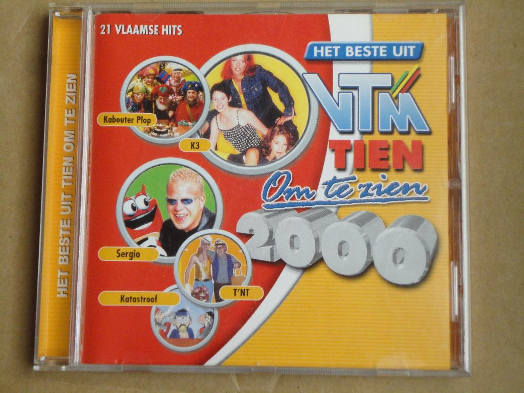 CD Tien Om Te Zien 2000  KATASTROOF/SERGIO/T'NT/DANA WINNER, Cd's en Dvd's, Cd's | Nederlandstalig, Ophalen of Verzenden