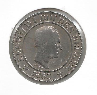 13910 * LEOPOLD I * 20 cent 1860, Verzenden