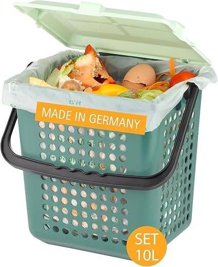 poubelle organique pour la cuisine | LIVRAISON GRATUITE, Neuf, Moins de 50 cm, -, -