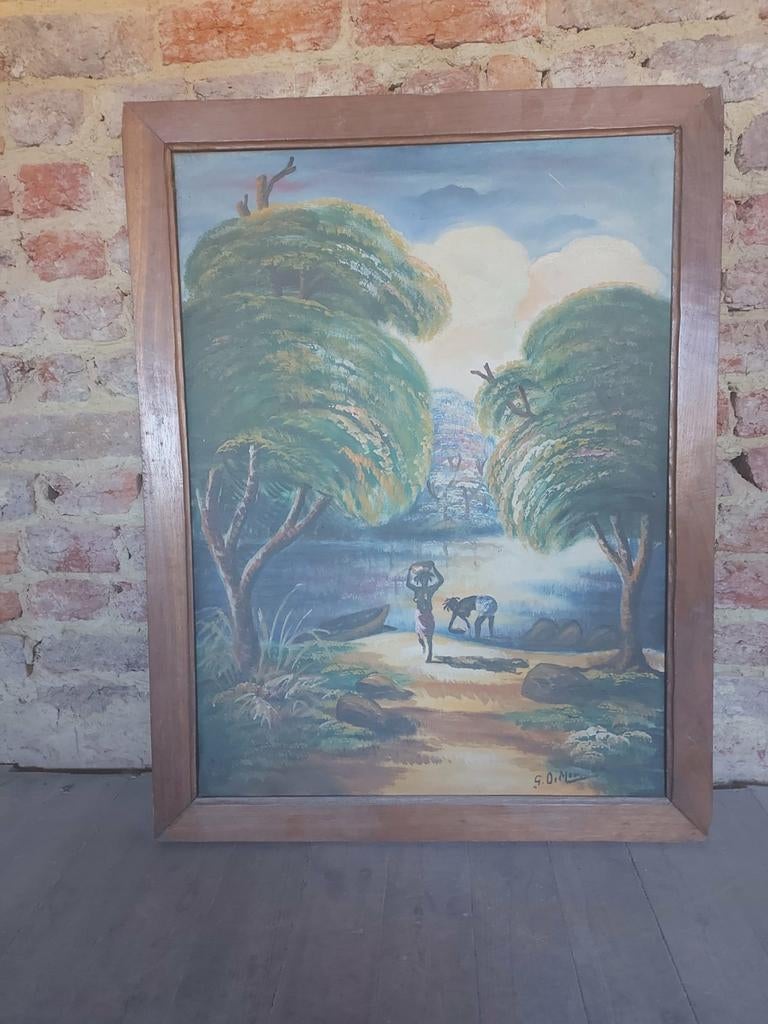Peinture gaspard de mouko, Enlèvement