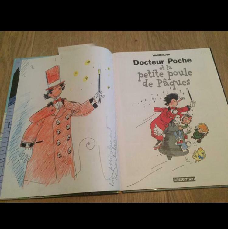 Originele tekening dokter Zwitser - Wasterlain, Ophalen of Verzenden
