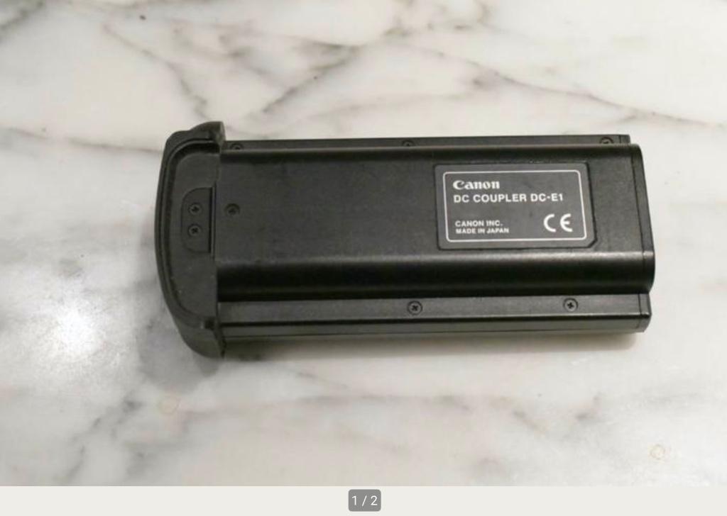 Canon DC coupler DC-E1, Ophalen of Verzenden, Zo goed als nieuw