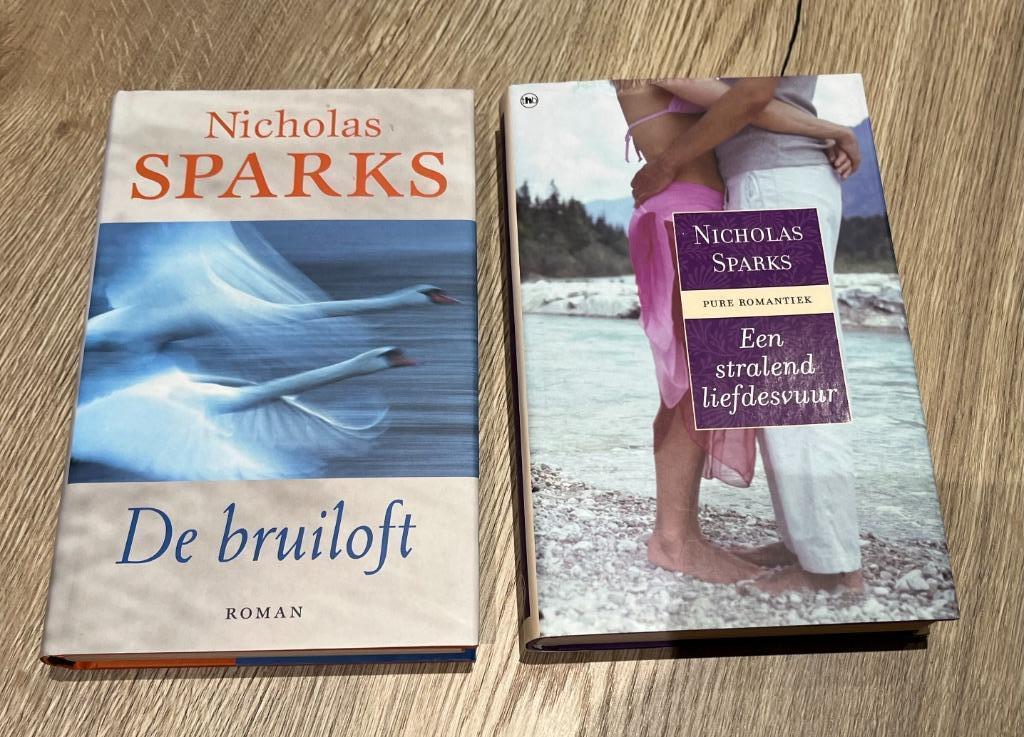 Nicholas Sparks - Een stralend liefdesvuur en De Bruiloft, Ophalen, Gelezen, Nicholas Sparks