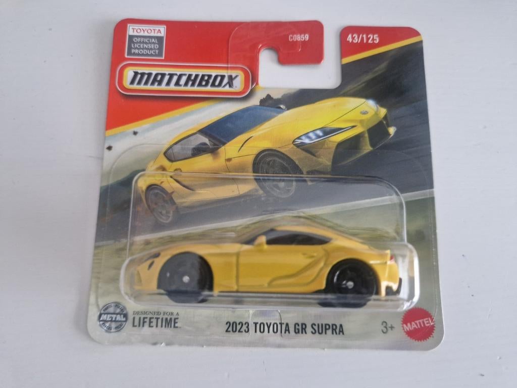 Matchbox Toyota GR Supra, Ophalen of Verzenden, Nieuw, Auto