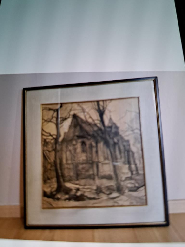 Blauwkapel, Adri Pieck, zie omschrijving, Antiek en Kunst, Ophalen