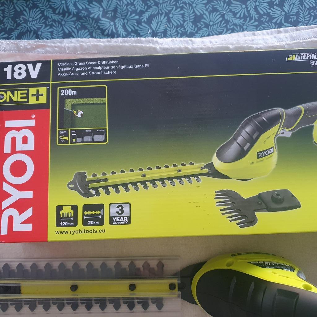 Taille buis/gazon sur 18V, Enlèvement ou Envoi, Neuf, Batterie, Ryobi