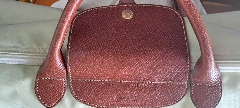 Valise  Longchamps ancienne, 30 cm ou plus, Comme neuf, 40 à 60 cm, Vert
