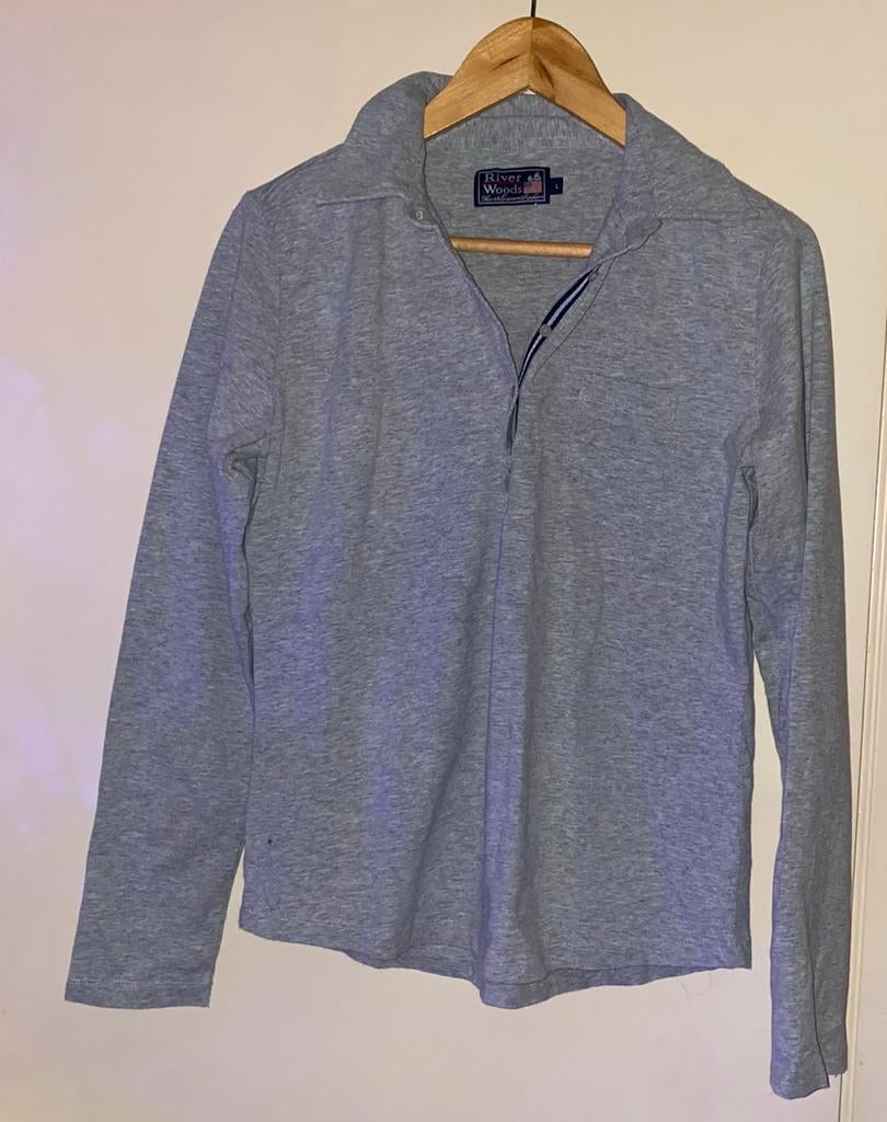 🔥 Riverwoods - Polo met lange mouwen - maat L, Kleding | Dames, Truien en Vesten, Zo goed als nieuw, Maat 42/44 (L), Ophalen of Verzenden