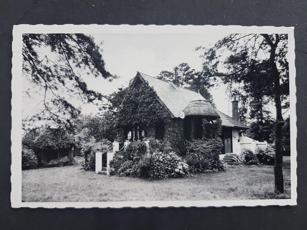 Postkaart Lummen Houten Kasteeltje Mellaer, Ophalen of Verzenden, 1940 tot 1960, Ongelopen, Limburg
