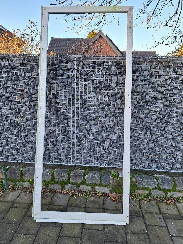 PVC-deur, Ophalen, Gebruikt, 80 tot 100 cm, 215 cm of meer