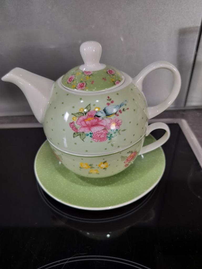tea for one Clayre & Eef, Huis en Inrichting, Ophalen, Nieuw, Overige stijlen