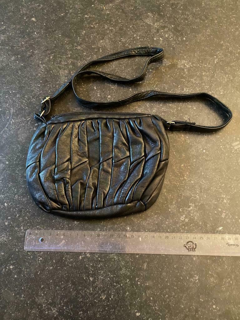 Vintage - Sac de soirée, Enlèvement ou Envoi, Utilisé, Noir, Sac de soirée
