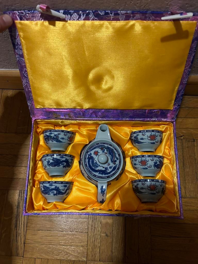 Service à Thé ou saké chinois, Enlèvement
