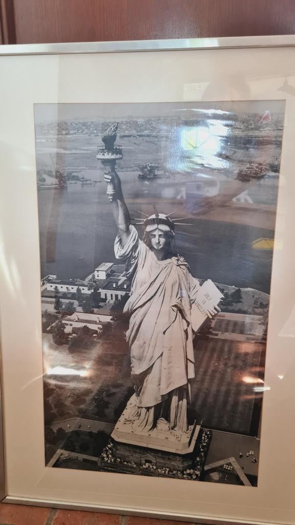poster statue de la liberté. Cadre inclu., Enlèvement