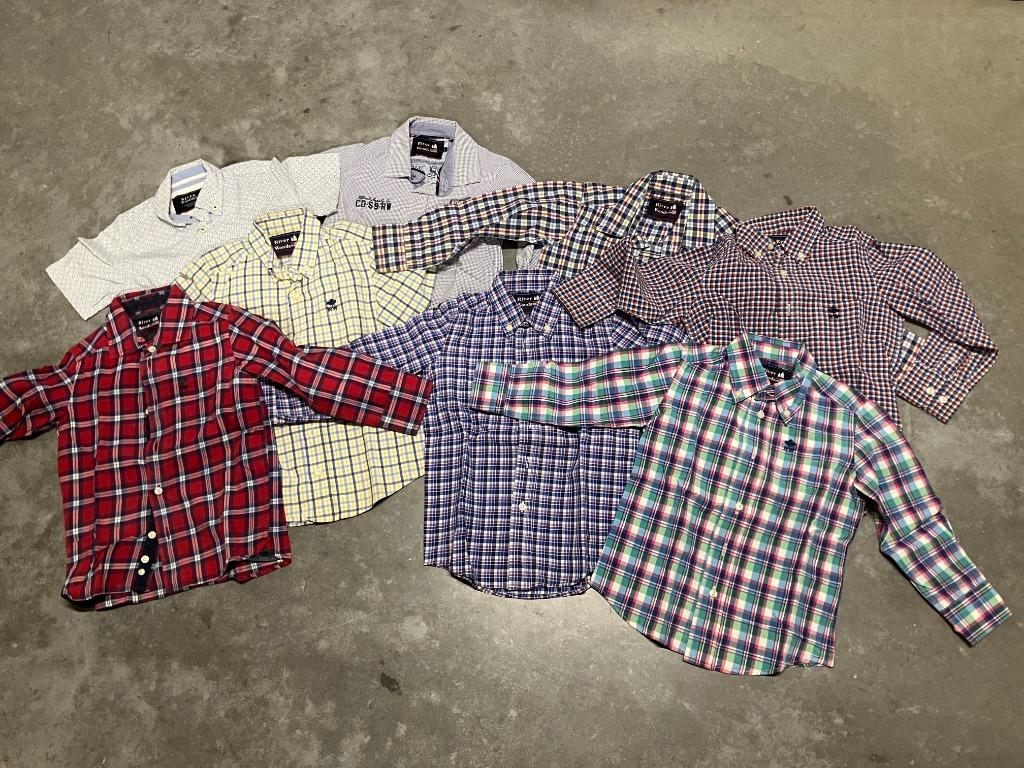 Set van 8 hemdjes van River Woods, Garçon, River woods, Chemise ou Chemisier, Enlèvement