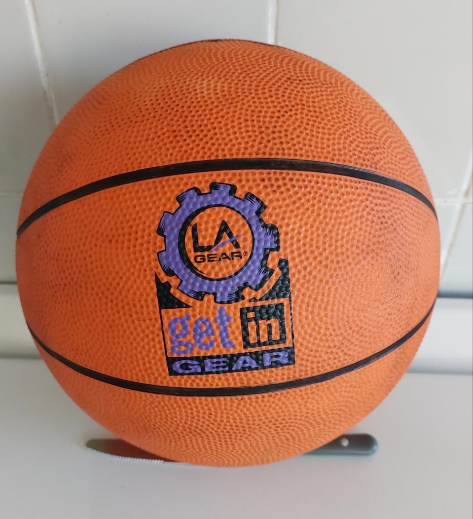 Zeldzaam: Basketbal LA GEAR 22cm, Ophalen of Verzenden, Gebruikt
