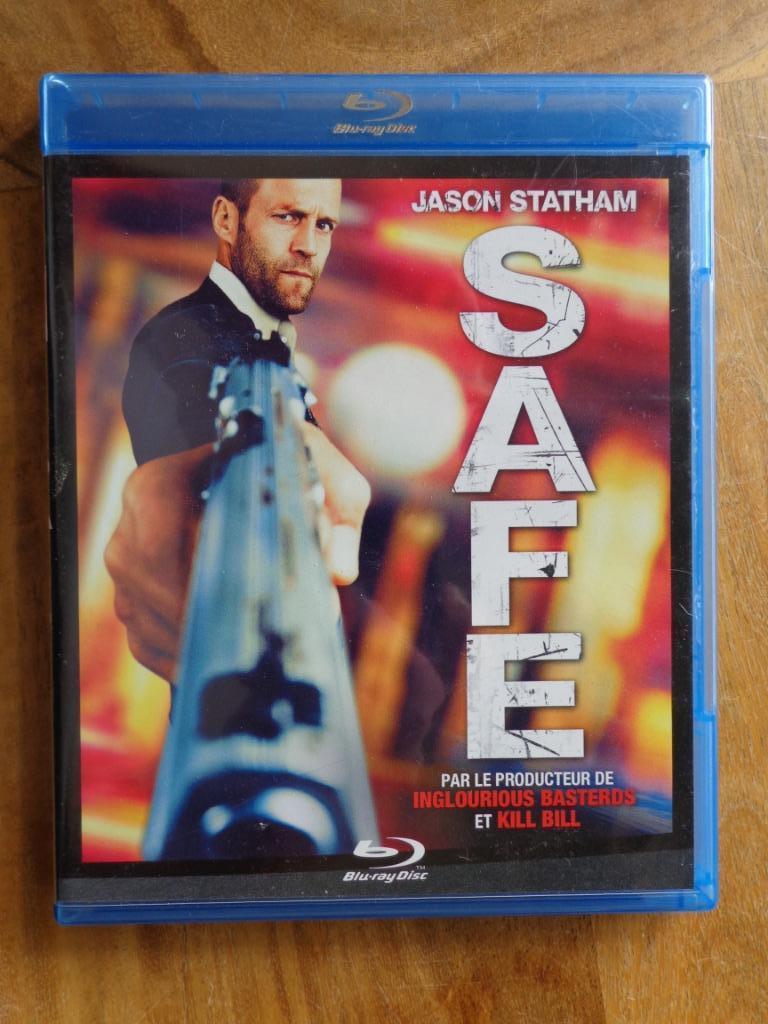 )))  Bluray et DVD  Safe  //  Jason Statham  (((, Cd's en Dvd's, Blu-ray, Zo goed als nieuw, Actie, Ophalen of Verzenden