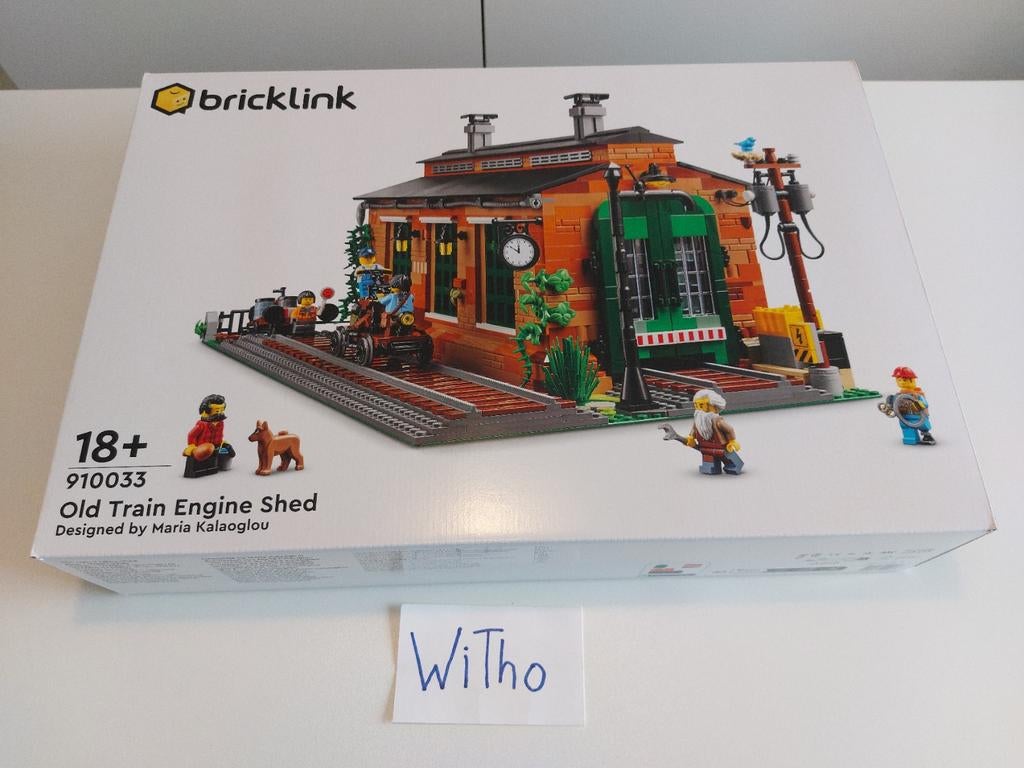 Lego #910033 Ancien hangar à train, Enlèvement ou Envoi, Neuf, Ensemble complet, Lego