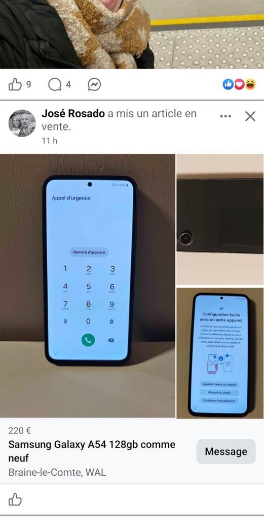 Samsung A54 128gb, Télécoms, Téléphonie mobile | Samsung, Enlèvement ou Envoi