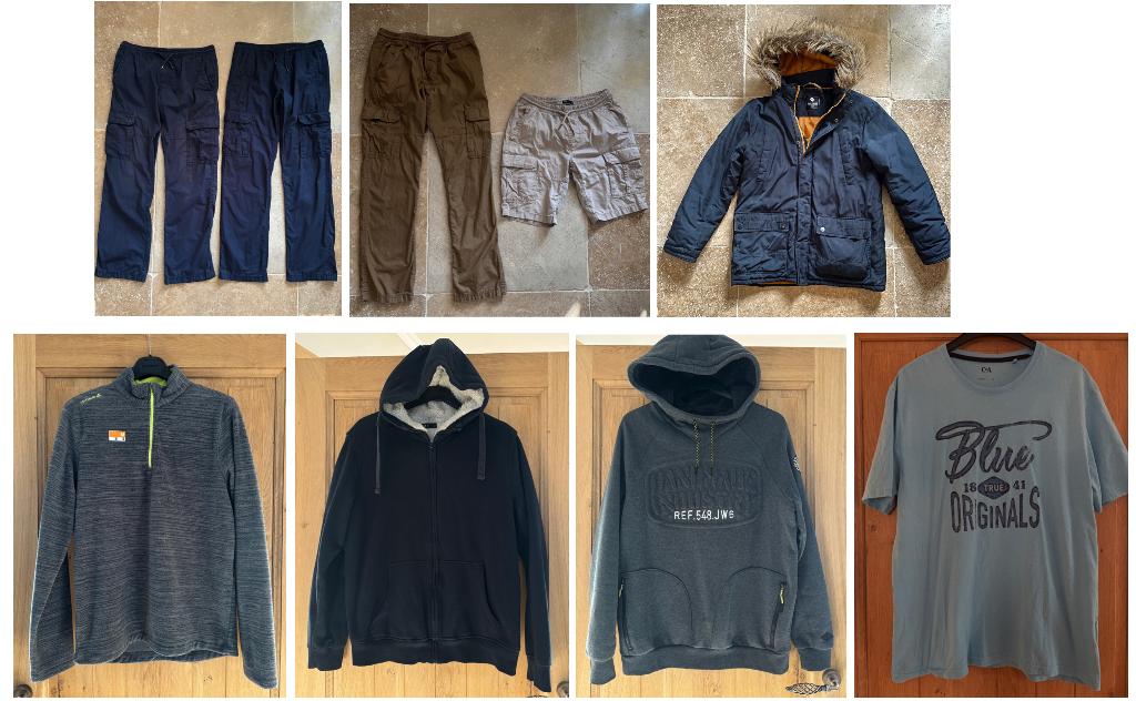 set jongenskleding 176, tienerkleding 15-16 jaar S-M, Ophalen of Verzenden, Zo goed als nieuw, Jongen, Setje