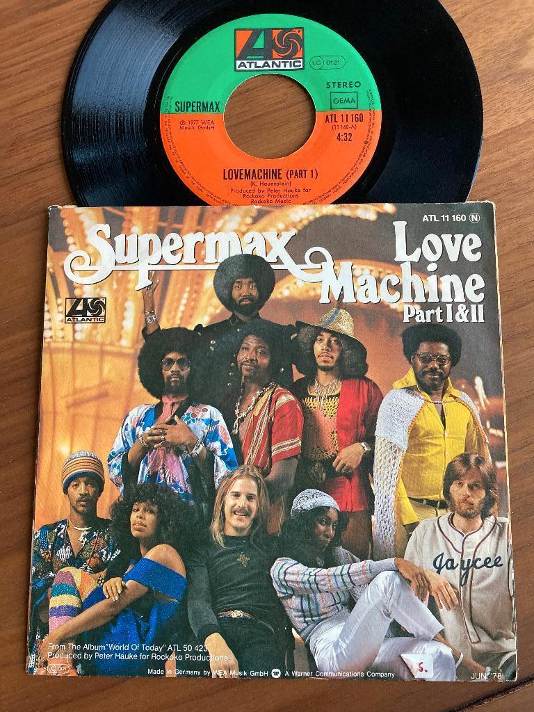Supermax – Love Machine (Part I & II), Ophalen of Verzenden, 7 inch, Single