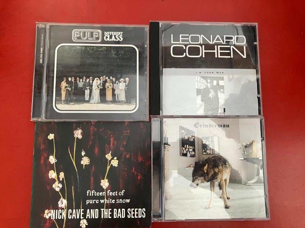 pulp nick cave leonard cohen grinderman cd, Cd's en Dvd's, Cd's | Rock, Ophalen of Verzenden