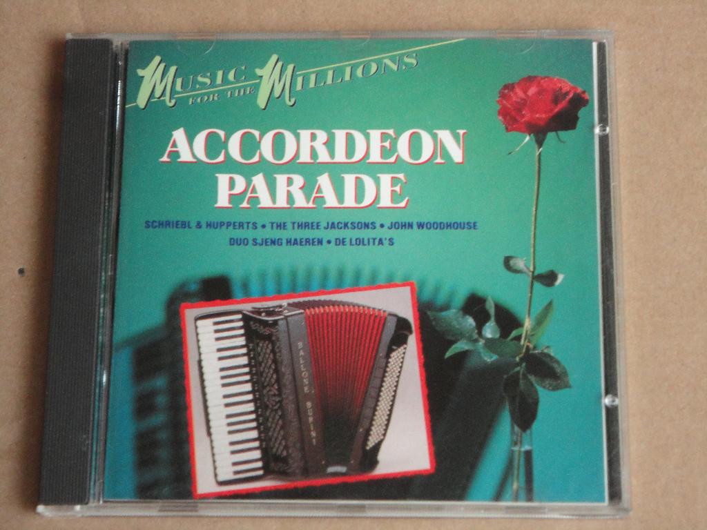 CD  Accordeonparade  DE LOLITA'S /SCHRIEBL & HUPPERTS......, Cd's en Dvd's, Cd's | Instrumentaal, Ophalen of Verzenden