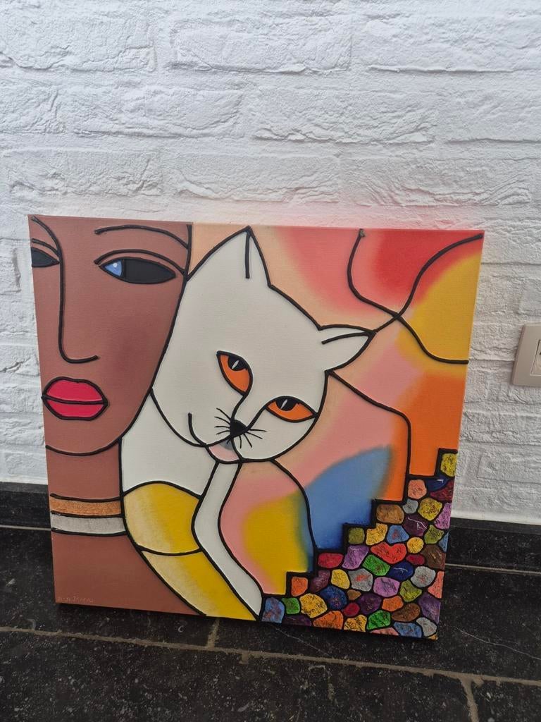 Schilderij te koop, Antiek en Kunst, Ophalen