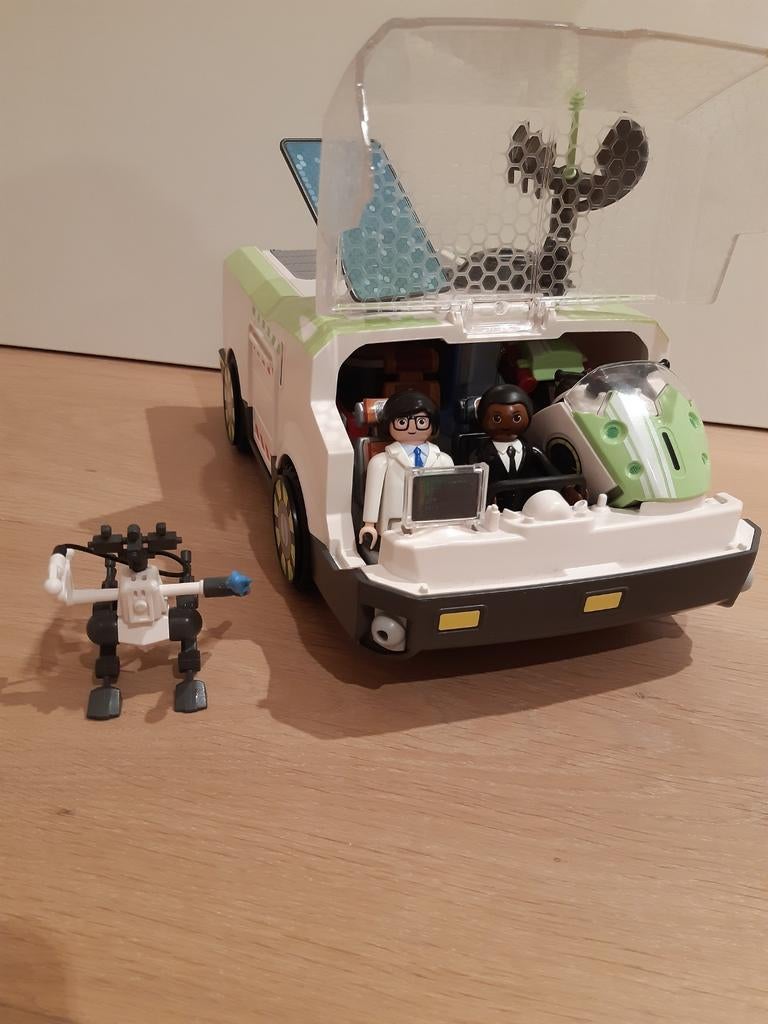 Sets PLAYMOBIL super4 2 : voiture et machine volante, Enlèvement ou Envoi, Comme neuf