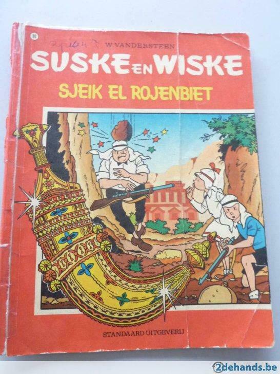 Suske en Wiske , Sjeik el Rojenbiet n°90, Ophalen of Verzenden, Gelezen