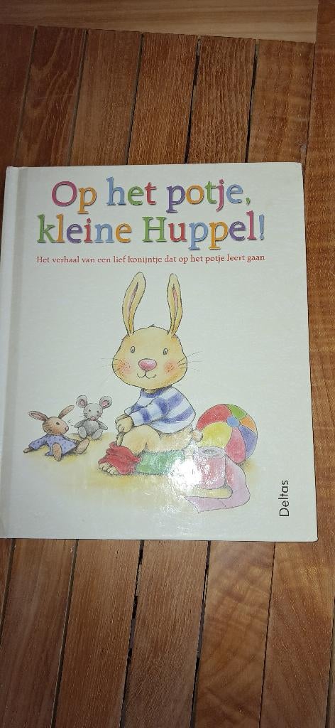 Boek peuterboekje ´Op het potje, kleine Huppel', Ophalen, Zo goed als nieuw, Aline de Pétigny