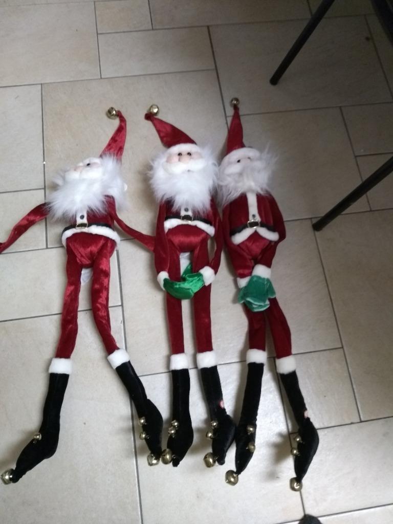 kerstman long legged friends - 3 stuks, Diversen, Kerst, Ophalen of Verzenden, Gebruikt
