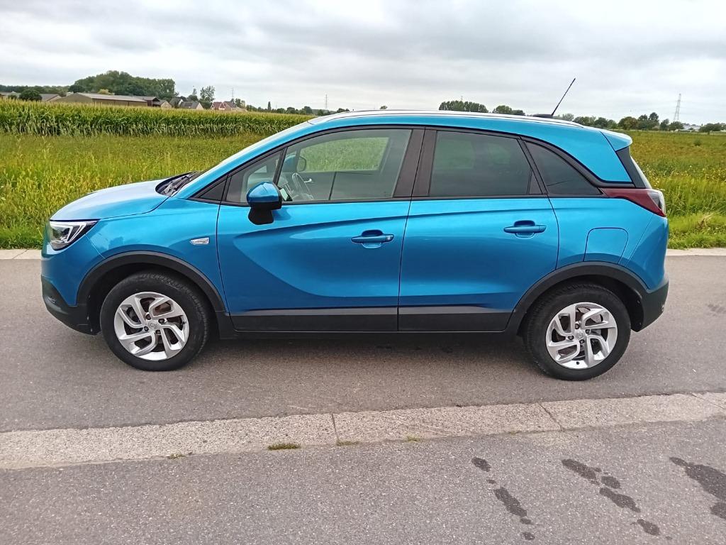 Opel Crossland X Benzine - Automaat, Auto's, Stof, Euro 6, 1199 cc, Blauw