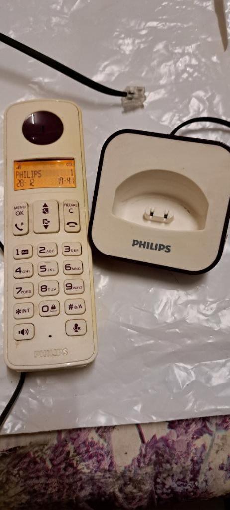 A vendre téléphone ️ fixe sans fils, Enlèvement ou Envoi, Comme neuf, 1 combiné