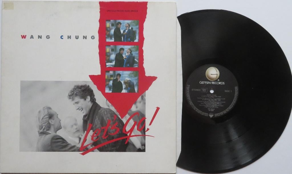 Wang Chung - Let's go. Maxi, Cd's en Dvd's, Vinyl | Rock, Ophalen of Verzenden, Gebruikt, 12 inch, Poprock