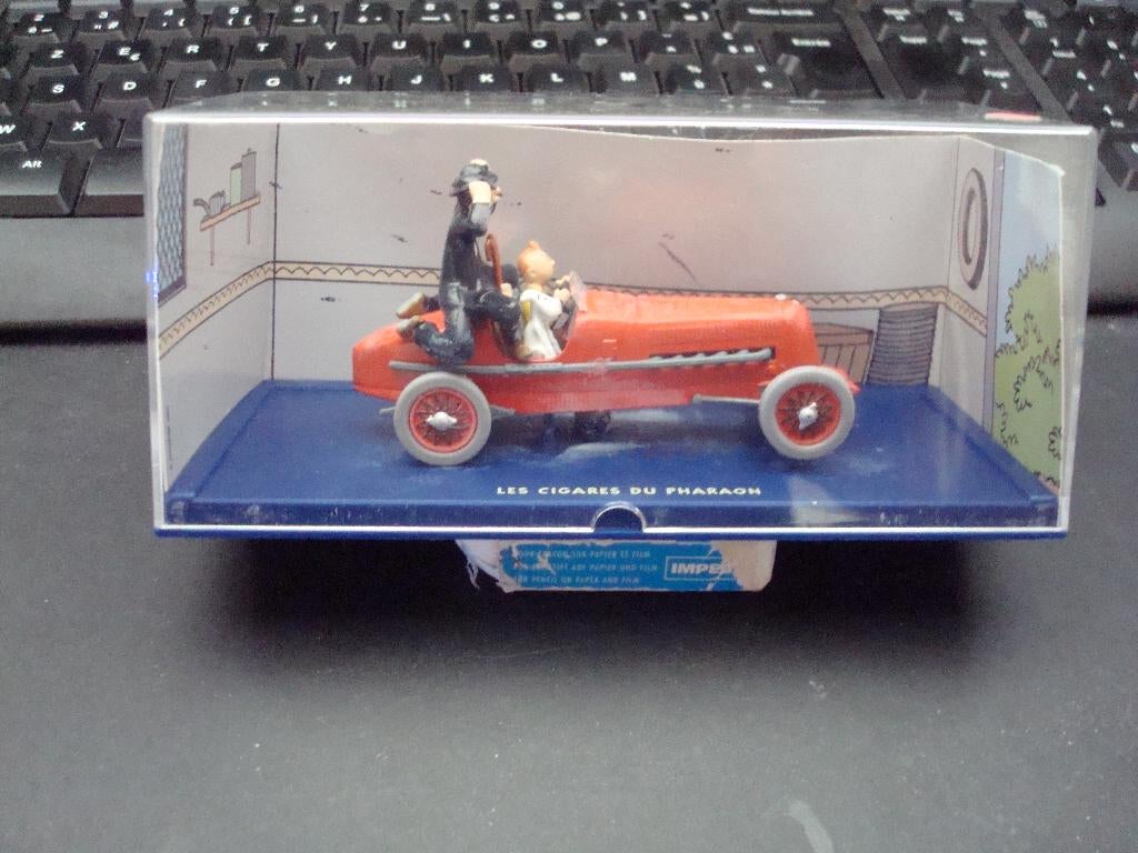 VOITURES TINTIN 1/43, Ophalen of Verzenden, Zo goed als nieuw, Auto