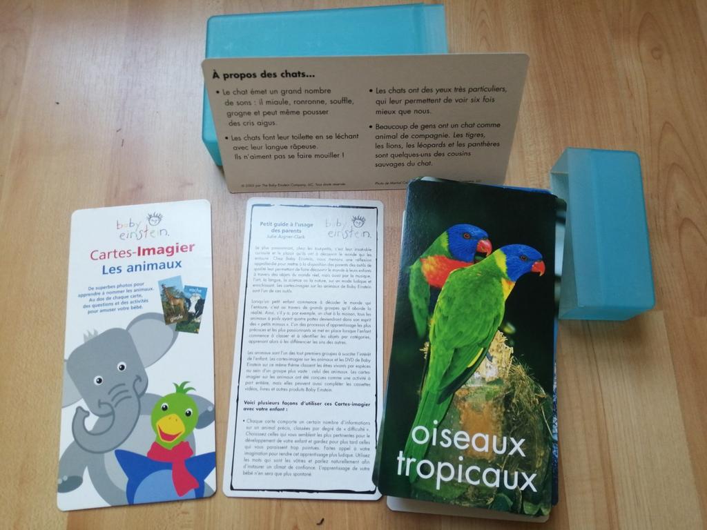 Baby Einstein: Prentenkaarten met dieren, Ophalen, Zo goed als nieuw