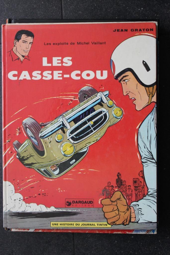 BD HC Les casse-cou (Michel Vaillant), Gelezen, Jean Graton, Eén stripboek, Ophalen of Verzenden