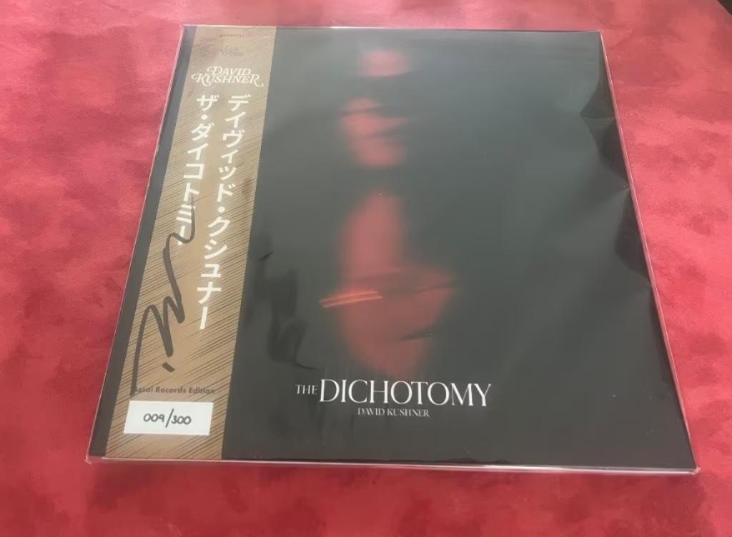 David Kushner The Dichotomy gesigneerd, Enlèvement, Neuf, CD ou Disque, Signé