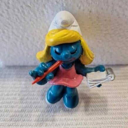 Schleich Smurfen 1982 - 1983, Ophalen of Verzenden, Zo goed als nieuw, Verschillende Smurfen, Poppetje, Figuurtje of Knuffel