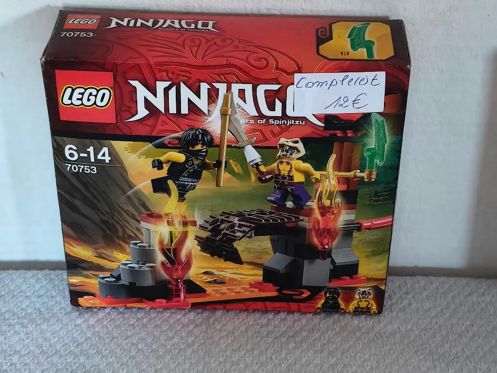 Lego Ninjago 70752 Les chutes de lave, Enlèvement ou Envoi, Utilisé, Lego
