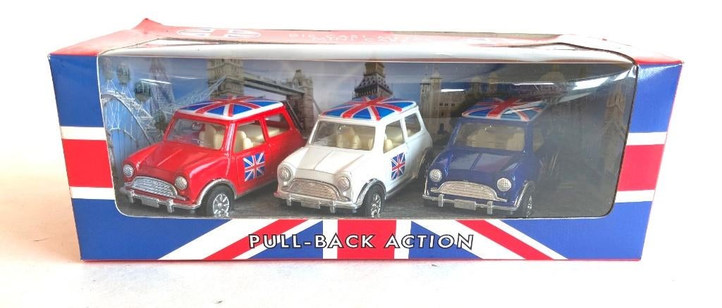 Mini Cooper Union Jack set.  , Ophalen of Verzenden, Zo goed als nieuw, Auto, Overige merken