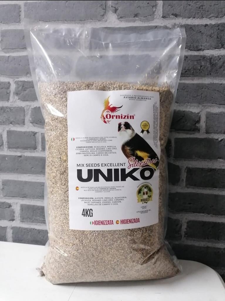 Excellent UNIKO Silvestres 4 kg - Graines spéciales (¹), Enlèvement