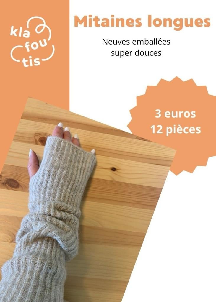 Mitaines longues neuves, Sans marque, Enlèvement, Neuf, Gants