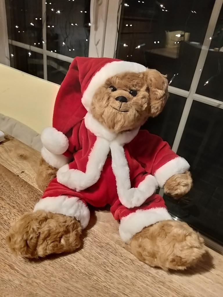 Kerst - aangekleed beertje, Diversen, Ophalen of Verzenden, Nieuw