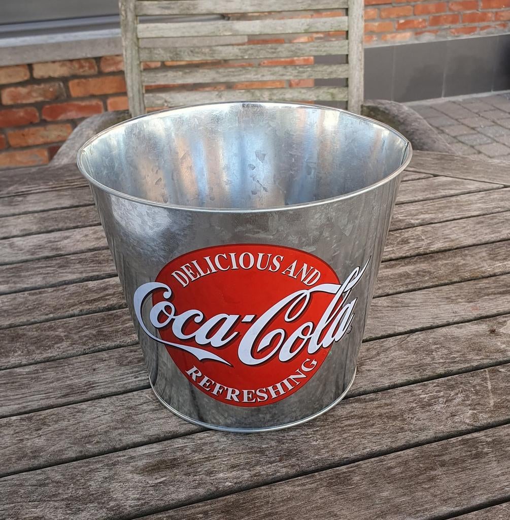 Ijsemmer coca cola, Verzamelen, Ophalen of Verzenden