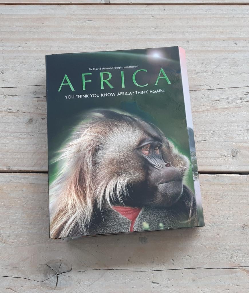 Dvdset Africa van David Attenborough - 4 dvd's, Ophalen of Verzenden, Zo goed als nieuw, Natuur