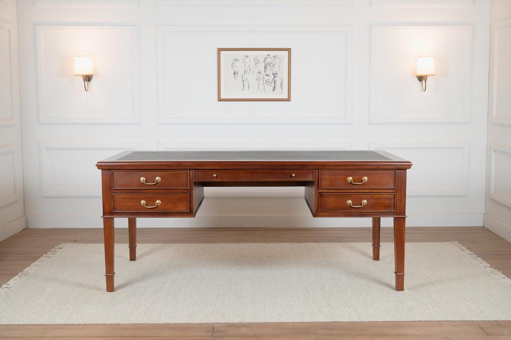 Klassiek Engels bureau 185x95 NIEUW (schrijftafel), Enlèvement ou Envoi, Neuf