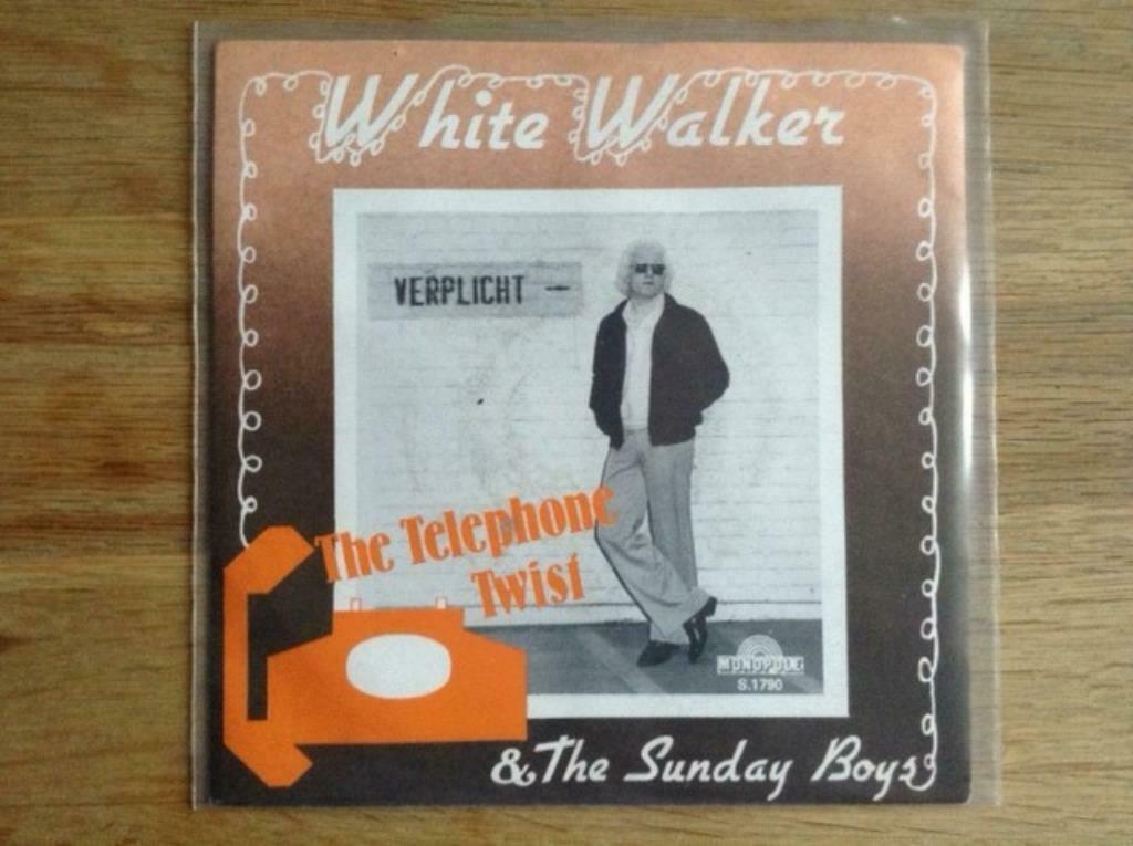 single white walker & the sunday boys, Enlèvement ou Envoi, 7 pouces, Rock et Metal, Single